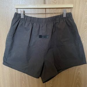 Men's Essentials Gray Cotton Shorts_size small